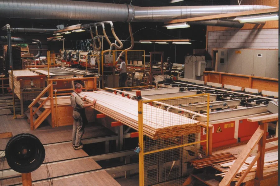De productielijn in Nijkerk